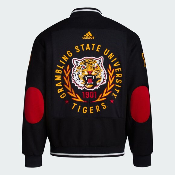 Adidas Grambling State University Tigers Dugout Jacket IU4742, Men's 2XL (New) - Picture 4 of 16